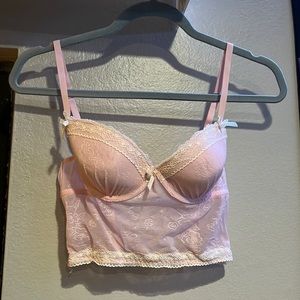 Pink Corset Top 🎀✨